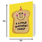 Birthday Toast' Birthday Card Official Product
