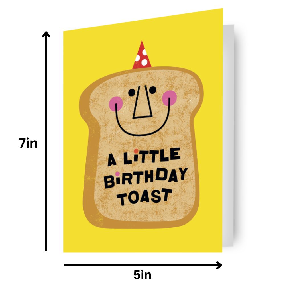 Birthday Toast' Birthday Card Official Product