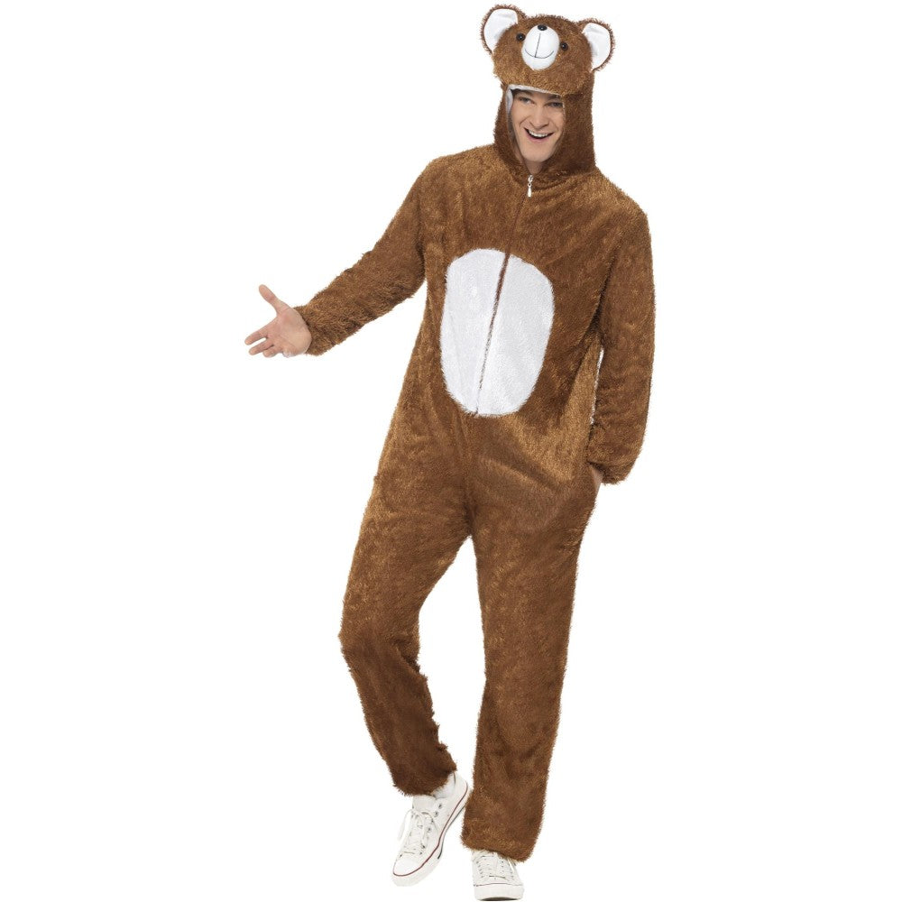 Bear Costume, Brown With Jumpsuit | Large