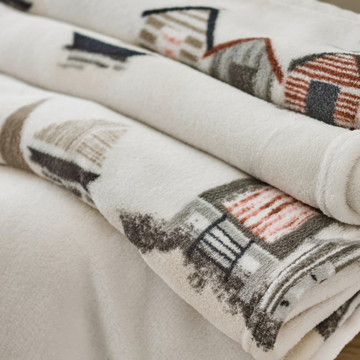 Sheringham Fleece Throw | 150cm x 200cm | Multi