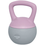Soft Kettlebell, With Non-slip Handle,for Home Gym Strength | 6kg | Lilac