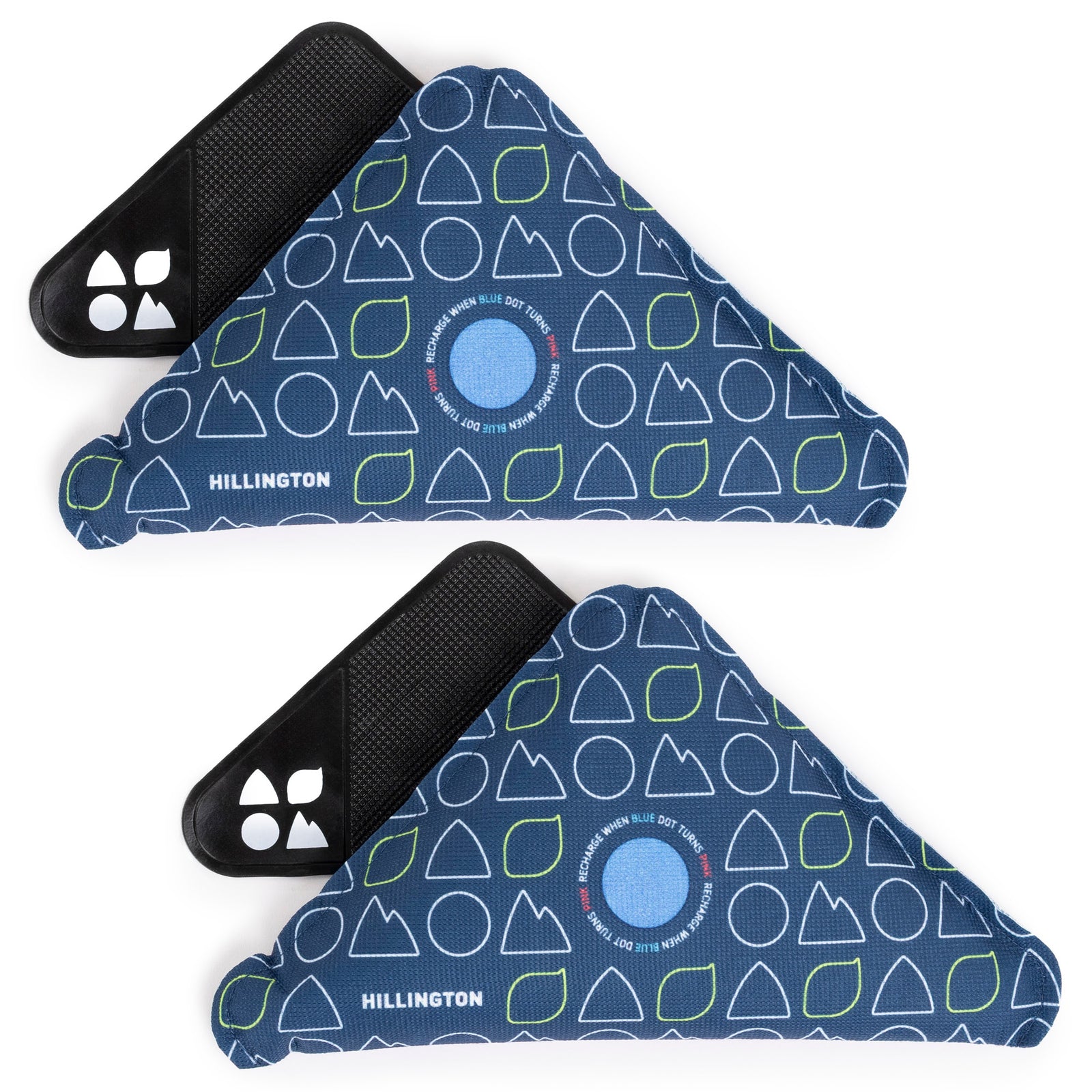 2 Pack Triangle Car Dehumidifier Bags 450g Reusable Moisture Control