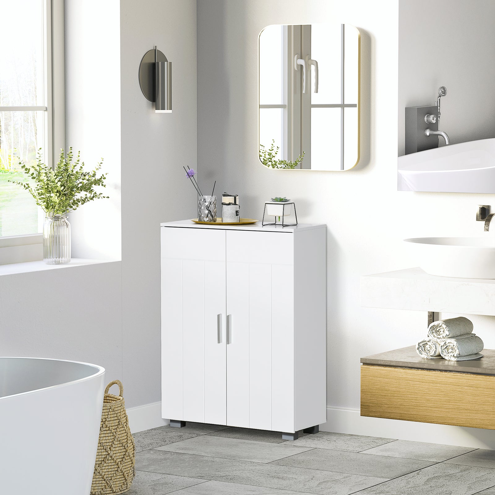 Modern Bathroom Cabinet Freestanding
