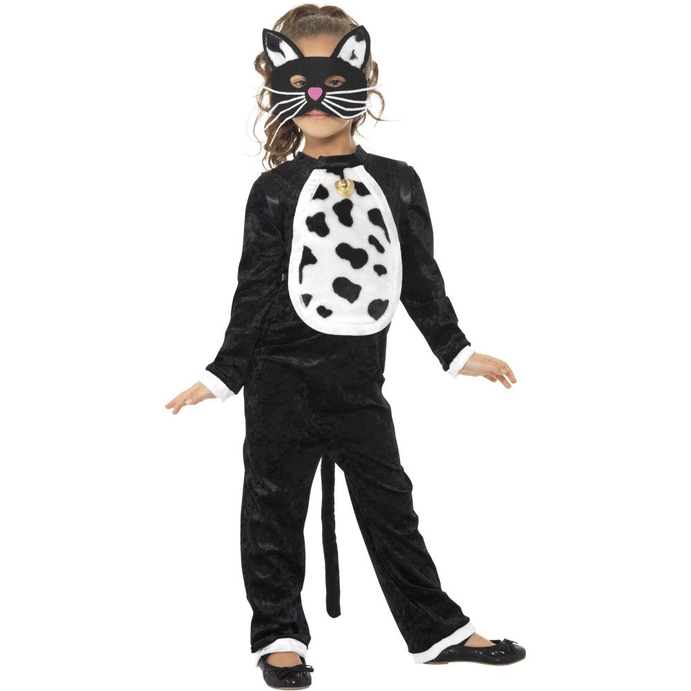 Cat Costume, Black With Bodysuit | Small
