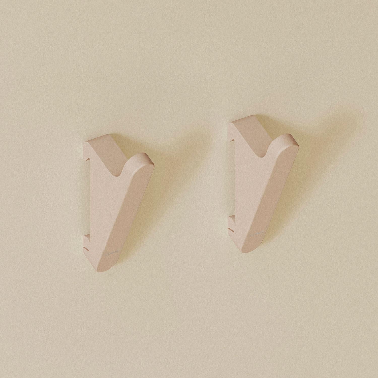 Towel Hook Coat Hook 2 Pcs Wall Guide Fits Alife Collection | Sand