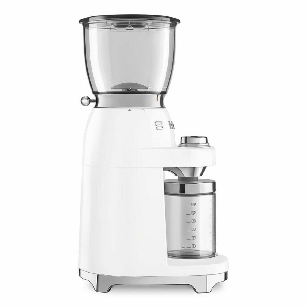 CGF11 50's Retro Style Coffee Bean Grinder | White