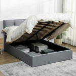 HOMCOM Upholstered Ottoman Bed Storage Bed Frame