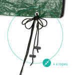 3-seater Garden Swing Cover - Green