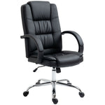 Pu Leather High Back Executive Chair | Black