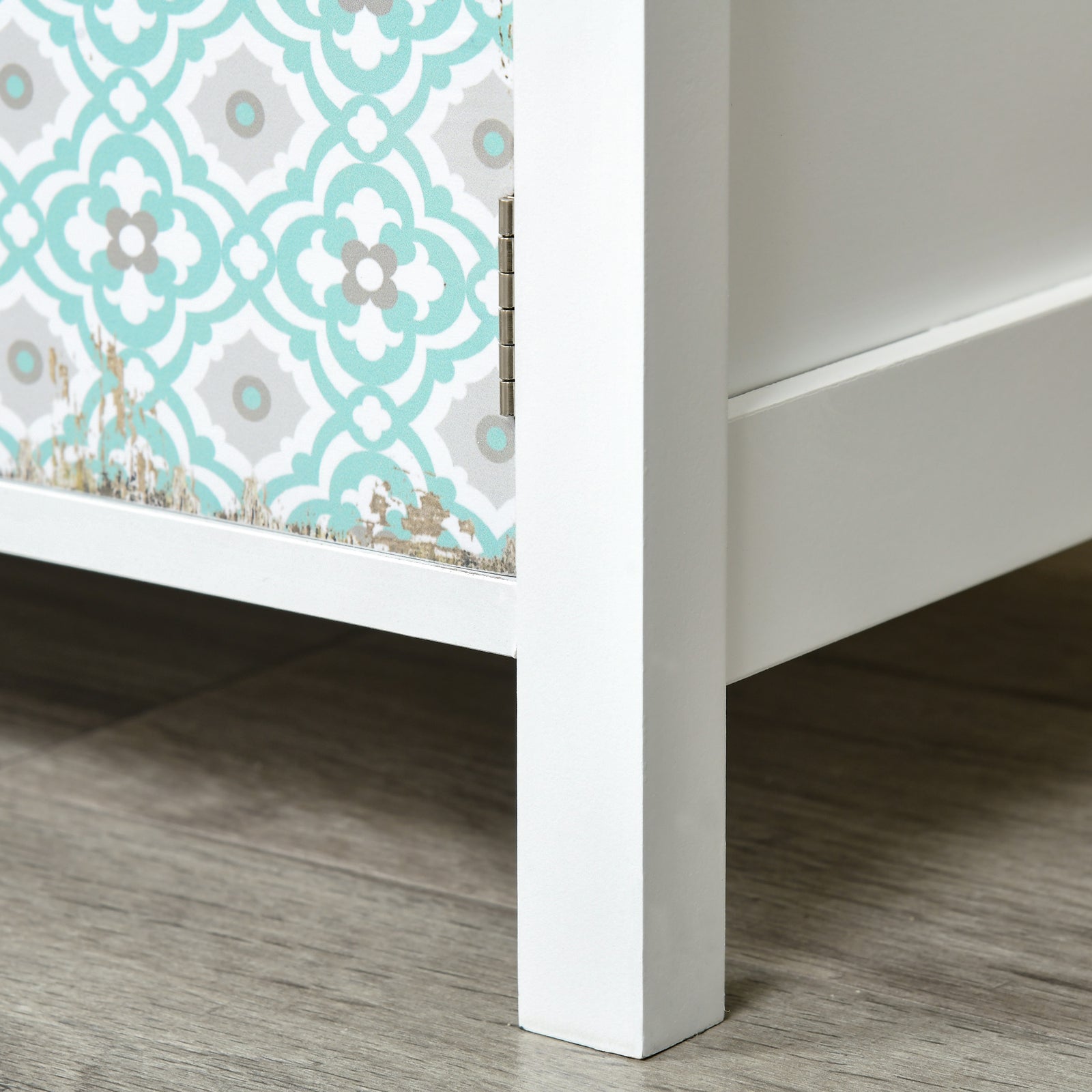 5 Drawer Table Multi-purpose Storage Chest Sideboard Retro