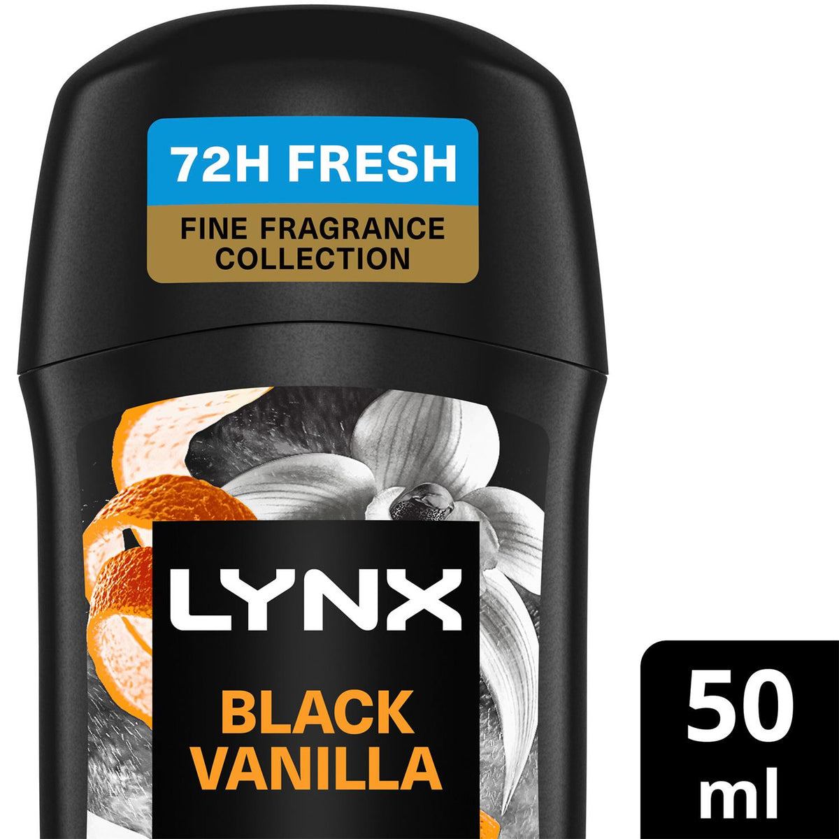 Deodorant Stick Black Vanilla With 72hrs Freshness 50ml | Set of 24