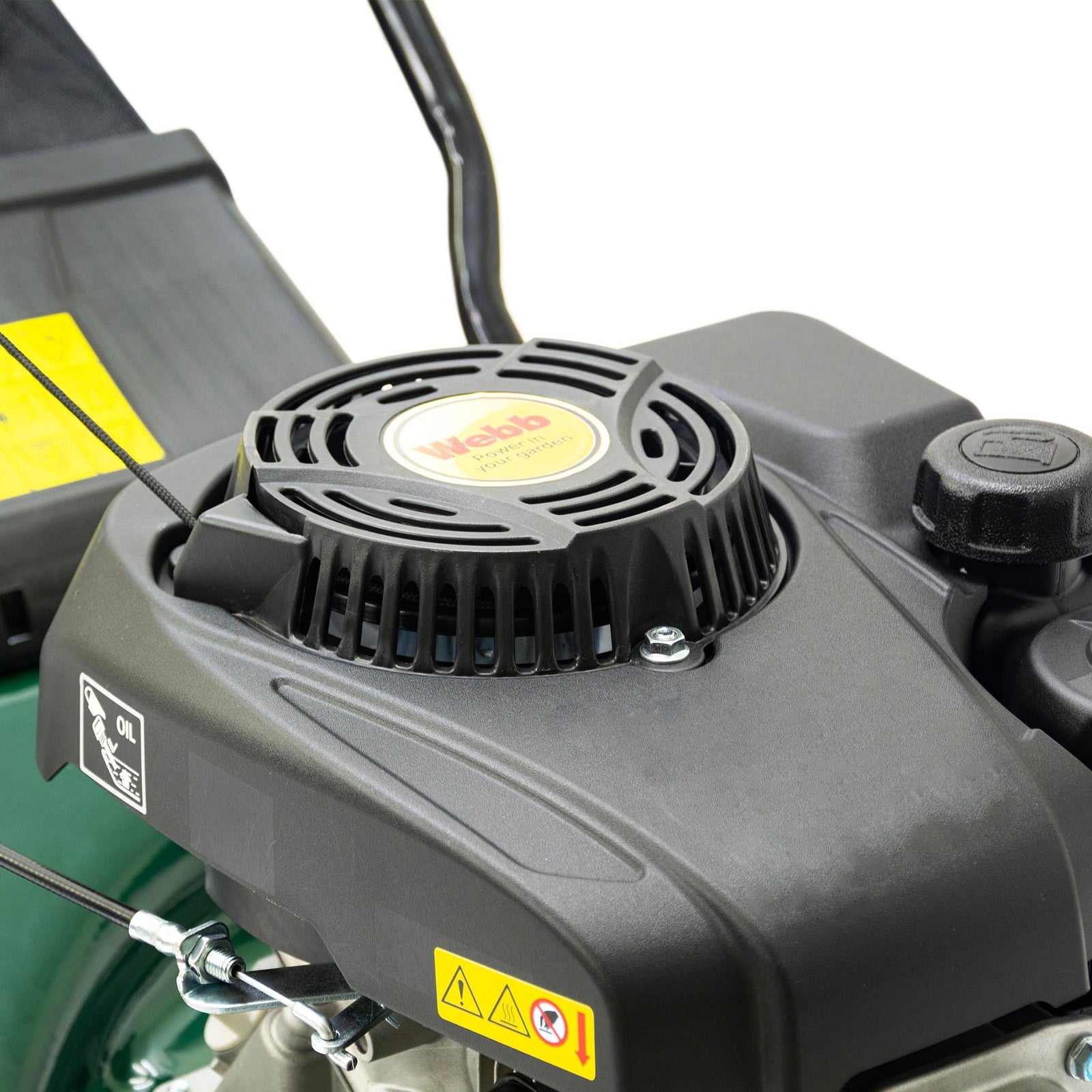 Classic 41cm Petrol Rotary Lawnmower 132cc Dvo130 | Green