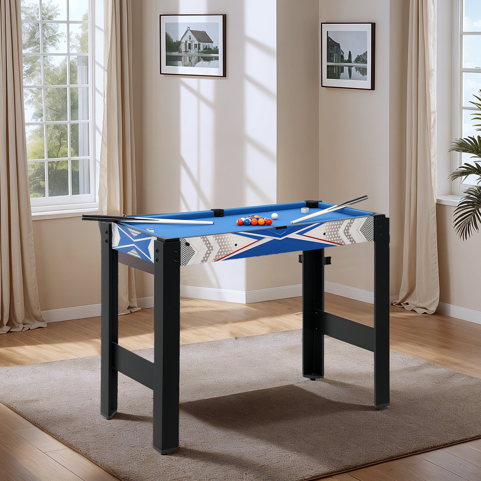 5 In 1 Multi Games Table Combo Sports Game Table For Kids