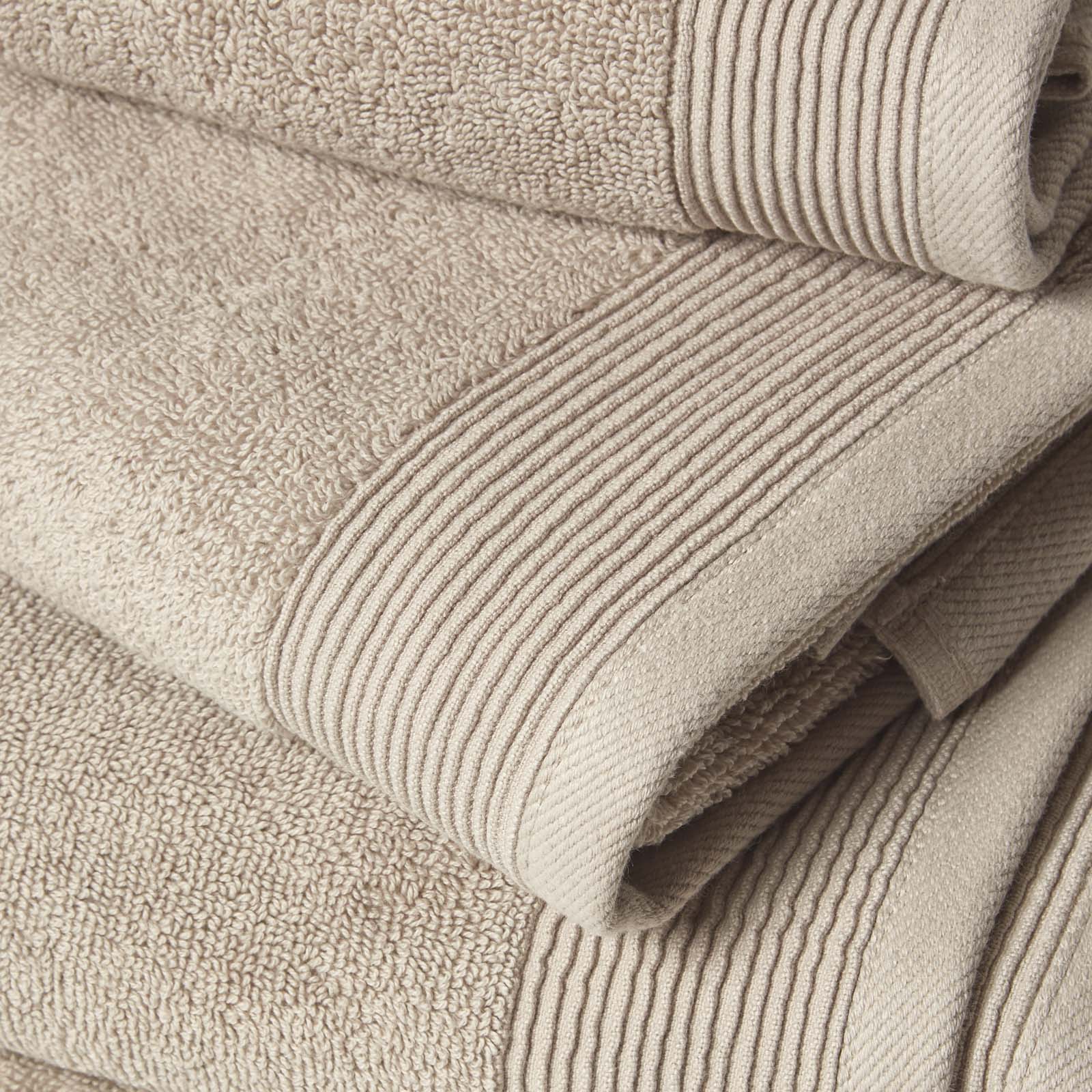 100% Combed Egyptian Cotton 700 Gsm Towels | Face Towel | Taupe