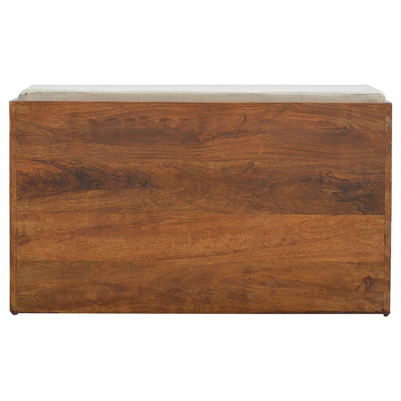 Solid Wood Mud Linen Pull Out Shoe Bench