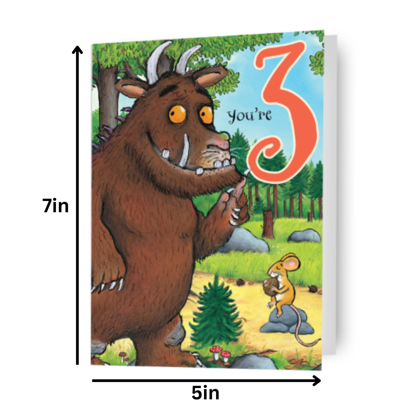 Age 3 Birthday Card Official Product