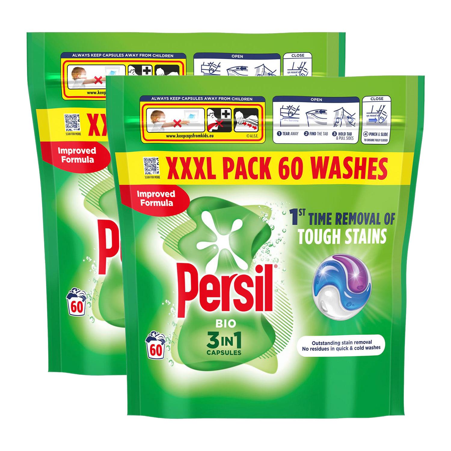 Xxxl 3in1 Laundry Washing Capsules Bio W/ Lasting Freshness | Set-of-2