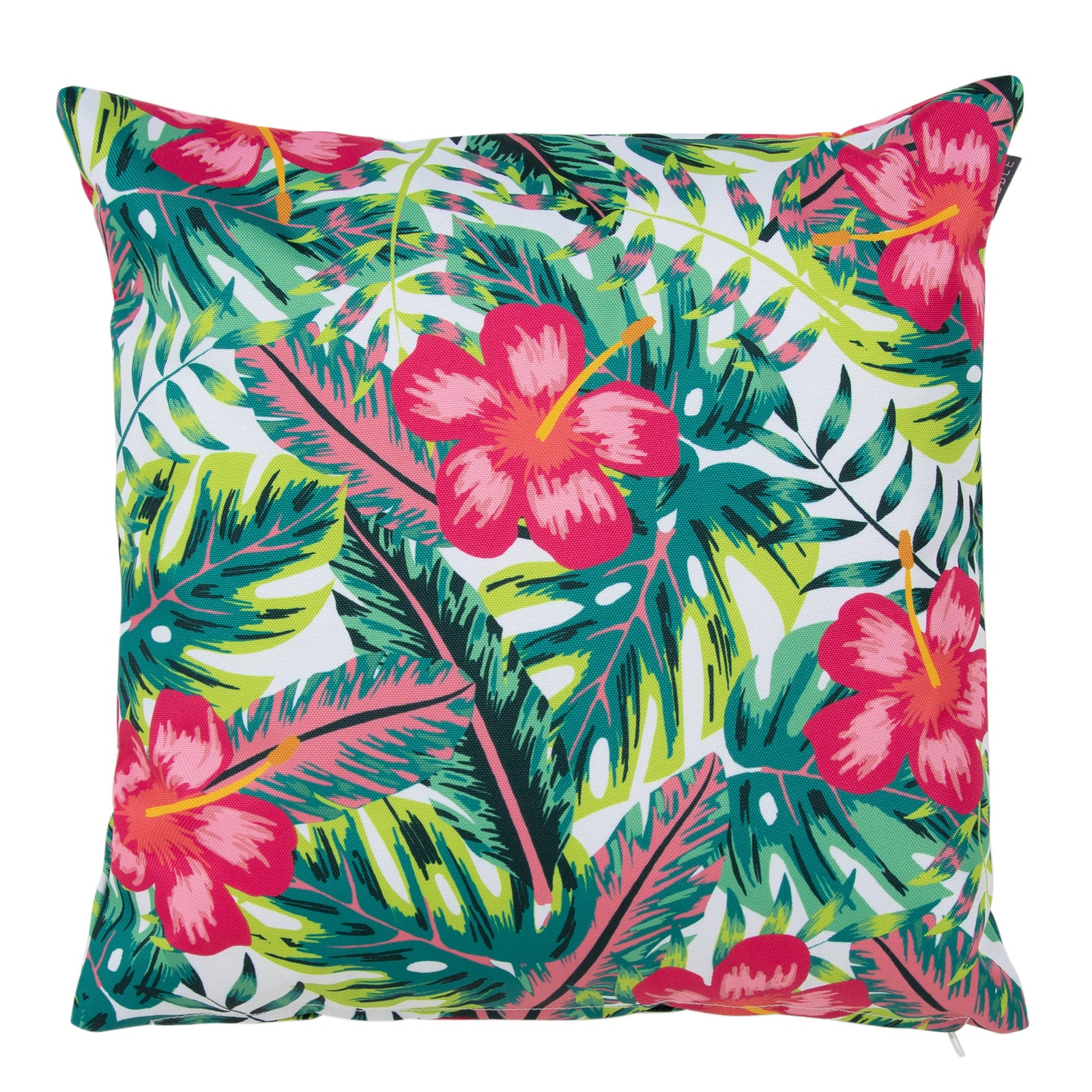 Tropical Indoor Outdoor Cushion Set Of 4 Water Resistant Cushions