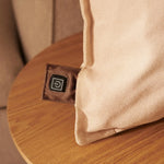 Mellow Heated Cushion, Rechargeable | Beige