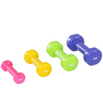10kg Dumbbell Weights Set With Case For Home Gym | Multi Colour