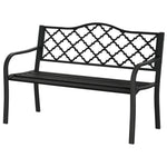 Cast Aluminium Garden Bench Verdigris