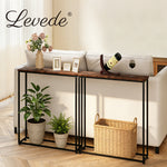 Levede Console Hall Table Slim Entryway Hallway Sofa Table Display Shelf Industrial