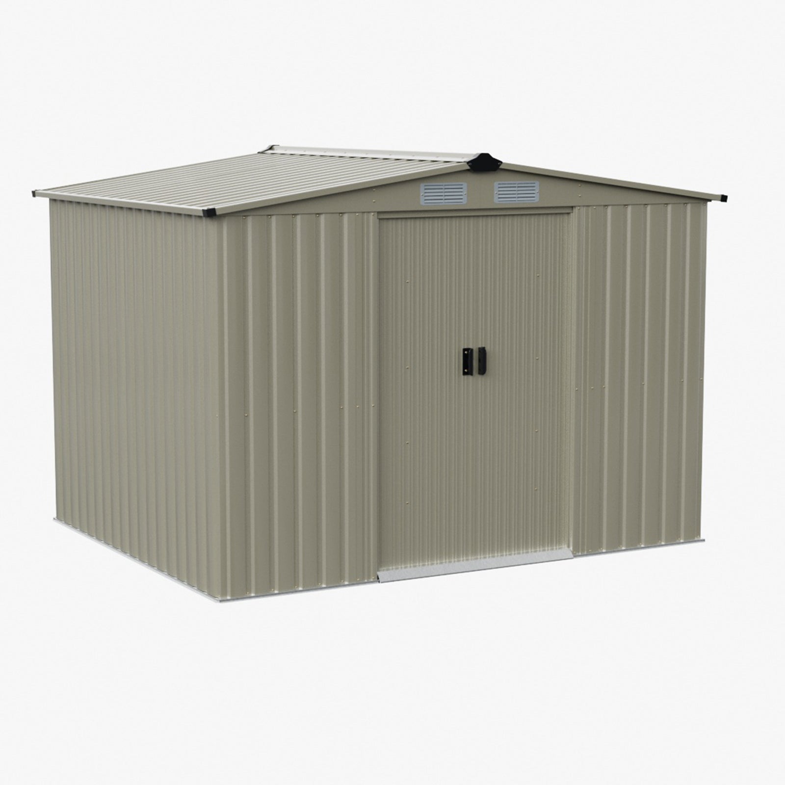 Breeins 8x6 FT Large Metal Garden Tool Storage Shed