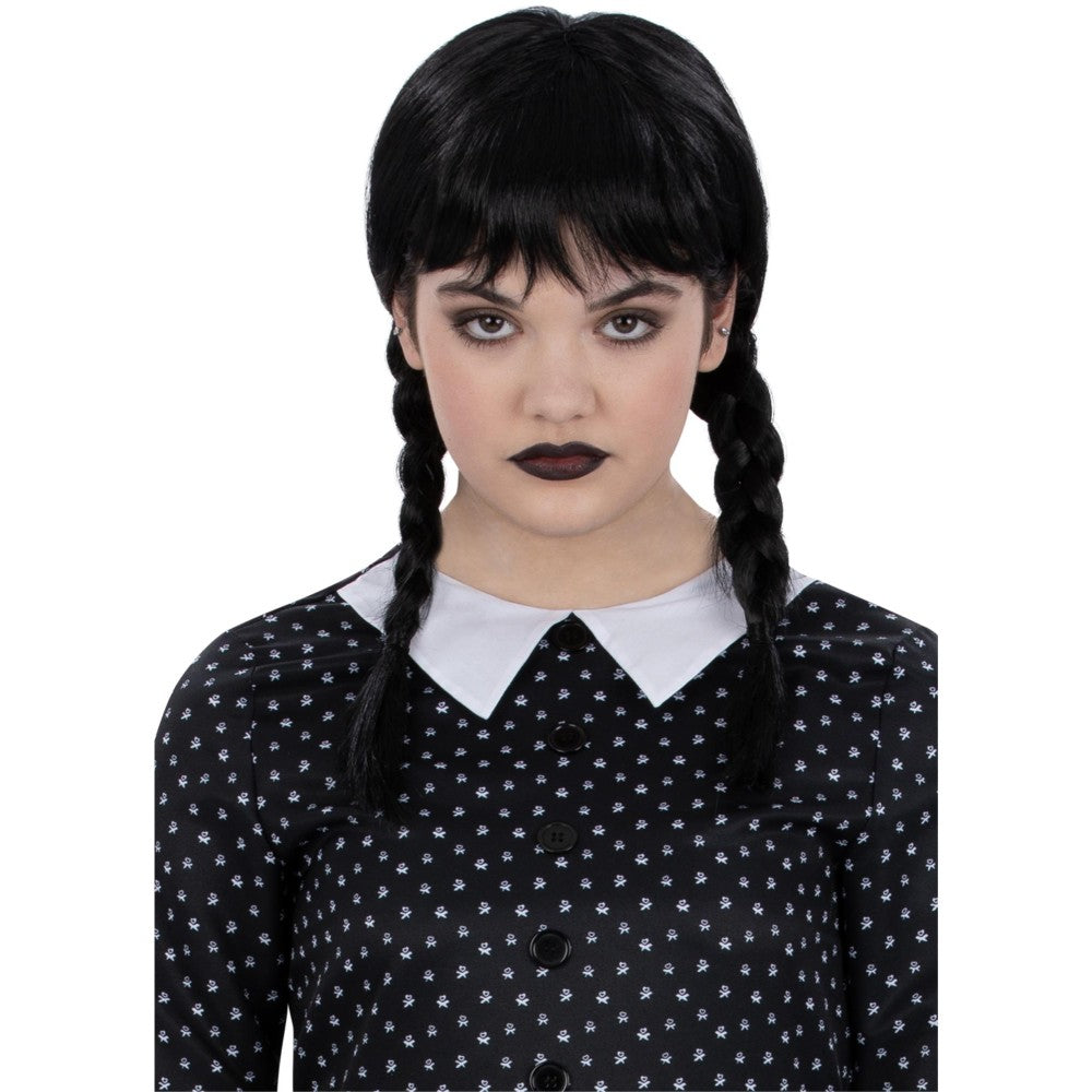 Kids Gothic Schoolgirl Wig