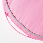 Round Plain Floor Cushion | 43cm x 43cm | Pink