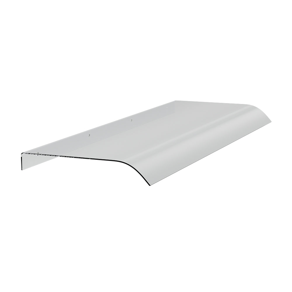 100cm W X 33cm D Transparent Window Door Awning Canopy