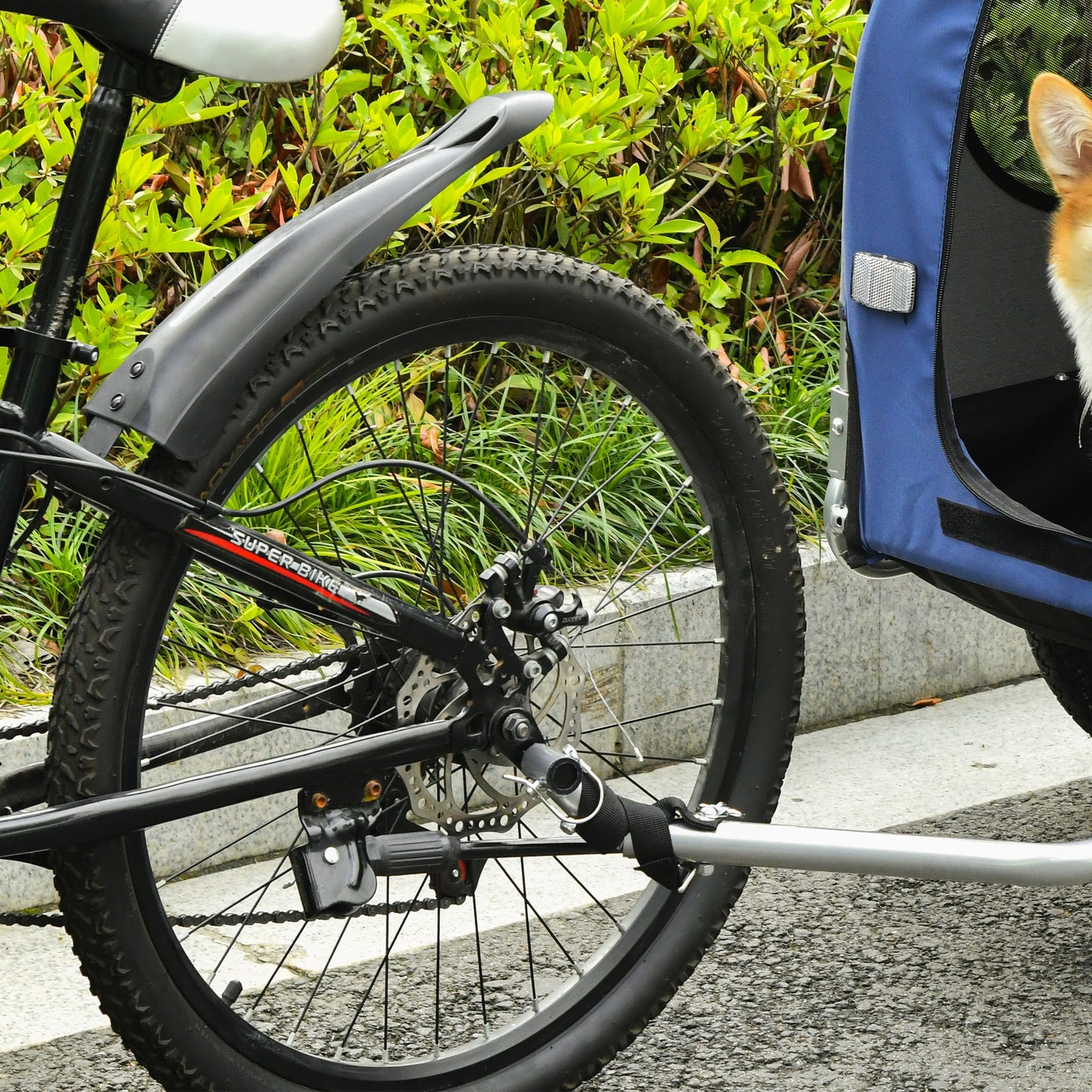 Coupling Accessory Pet Luggage Bike Bicycle Trailer Connector Attachment