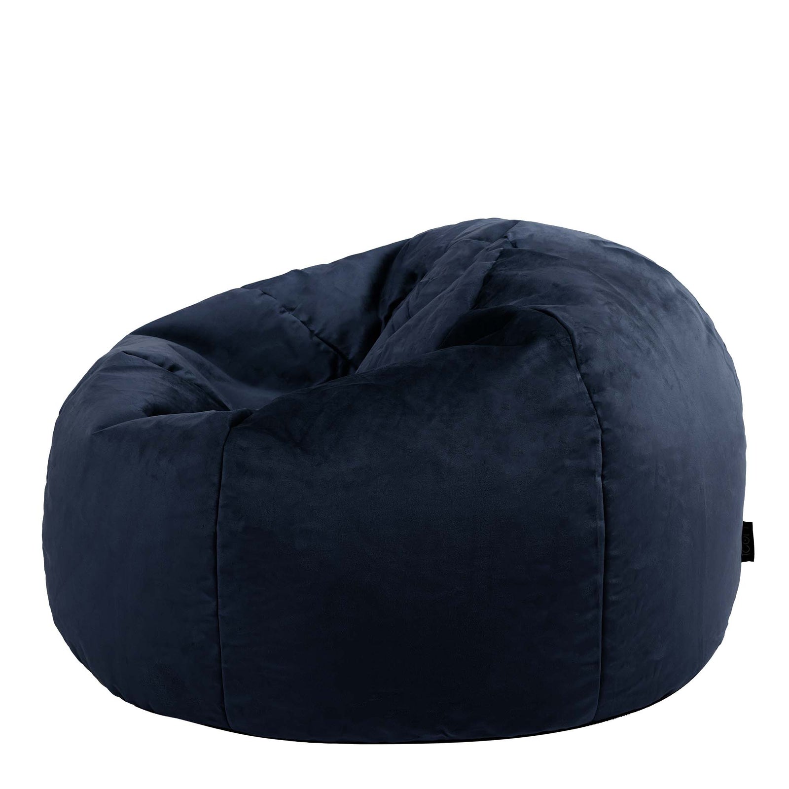 Aurora Velvet Bean Bag | Midnight Blue