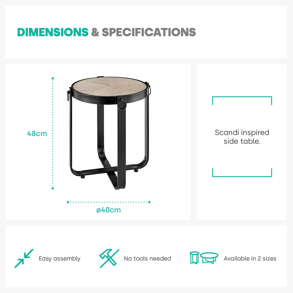 Kori Manchurian Ash Side Table
