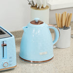 1.7l Kettle Set With Crumb Tray | Blue