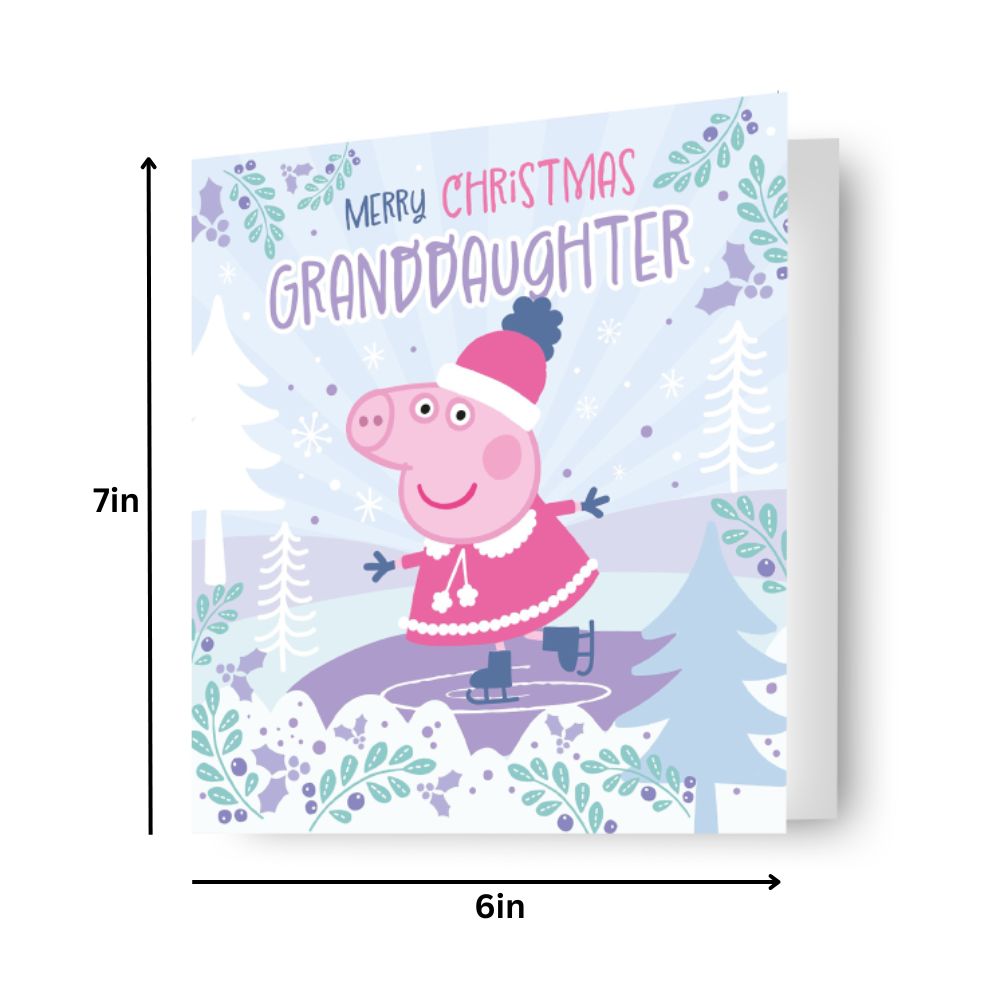 Granddaughter Christmas Card Official Product