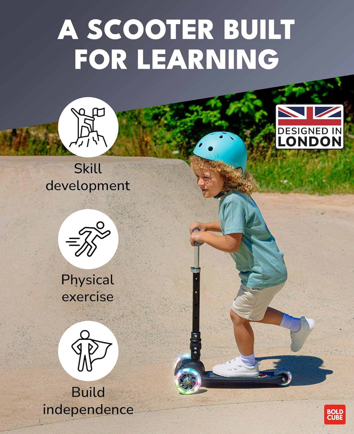 Teeny Fold 3 Wheel Scooter