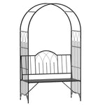 Garden Arch Bench Patio Trellis Arbor