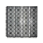 Polydeck Pvc Interlocking Decking Tiles - Grey | Set of 12 | Grey