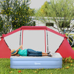 Single Air Bed With Built-in Pump | Gray