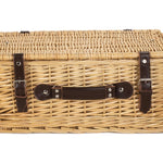 Wicker Buff 45cm Picnic Basket | Brown