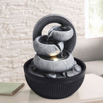 Garden Fountain Resin Water Feature With Led Light