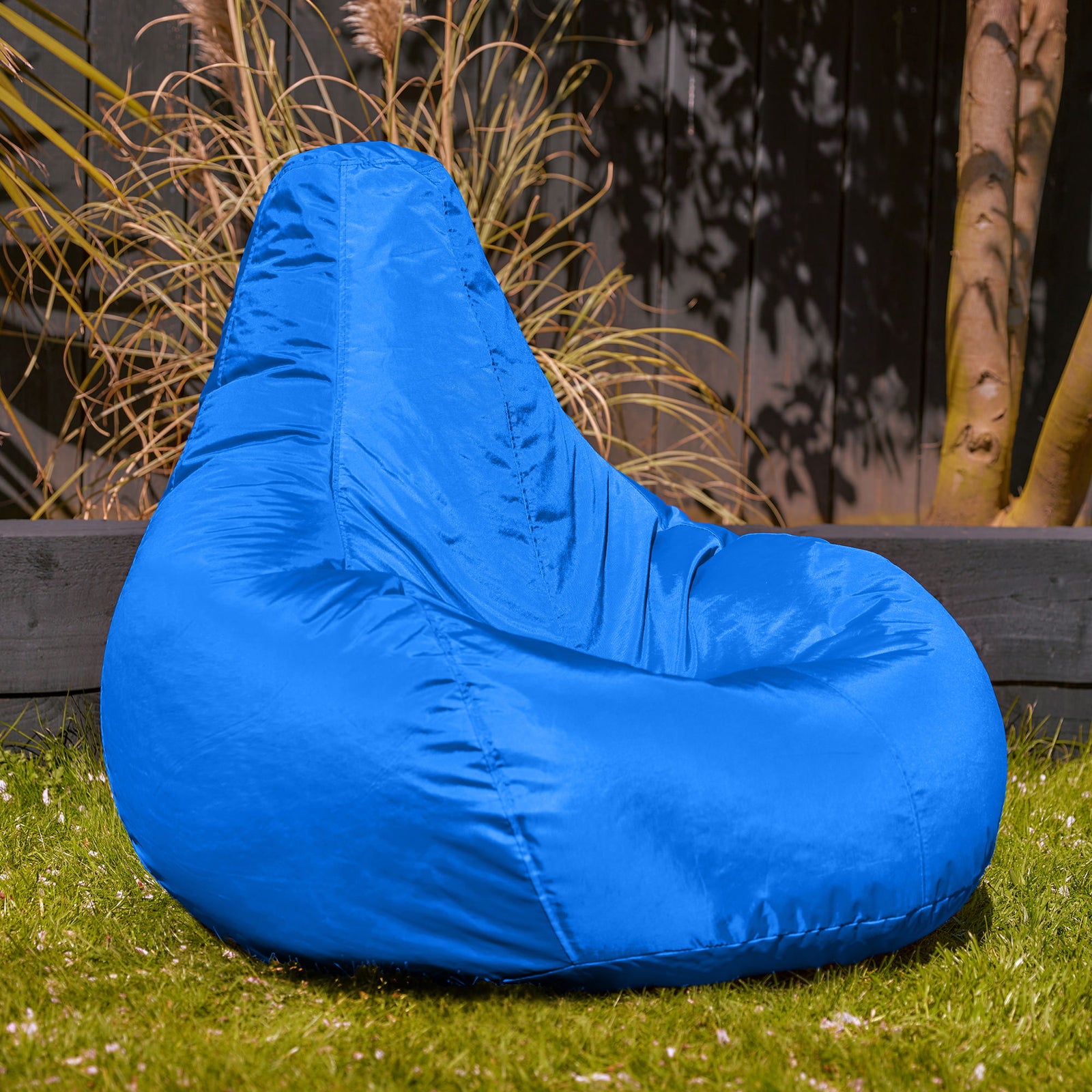 Recliner Indoor Outdoor Bean Bag Chair | Blue