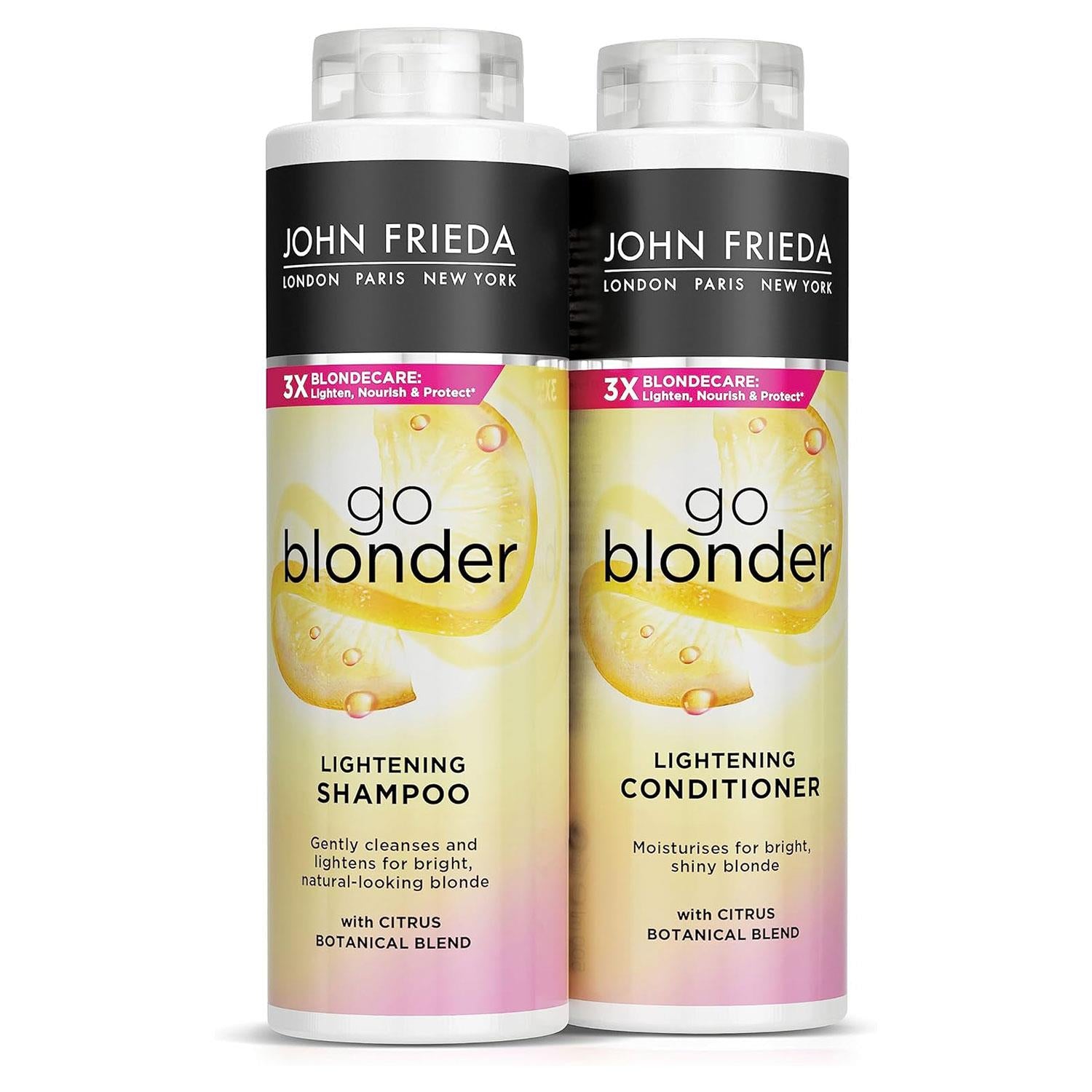 John Frieda Sheer Blonde Go Blonder Shampoo & Conditioner New Duo Pack