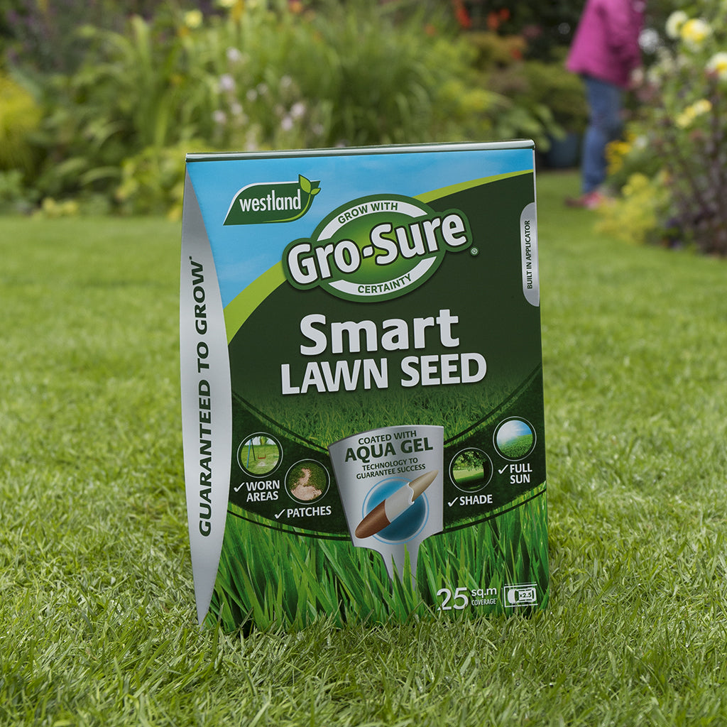 Smart Lawn Seed - Aqua Gel Coating For Drought, Shade And Patch Repair | 1 x 40sqm