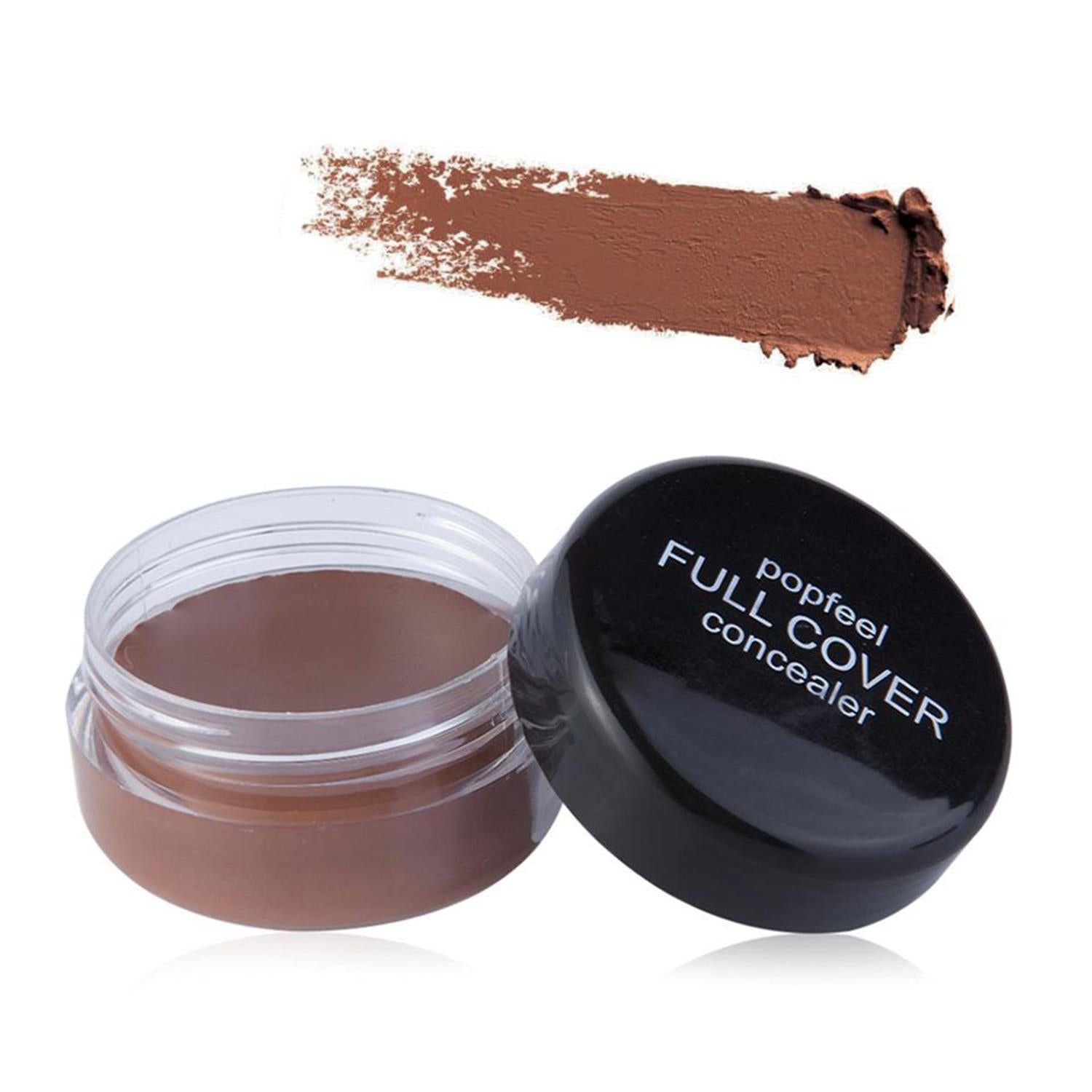 Palette Concealer Cream Make-up Foundation Cover For Face, Dark Brown