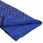 Childrens/kids Roary Rectangular Sleeping Bag | Single | Blue