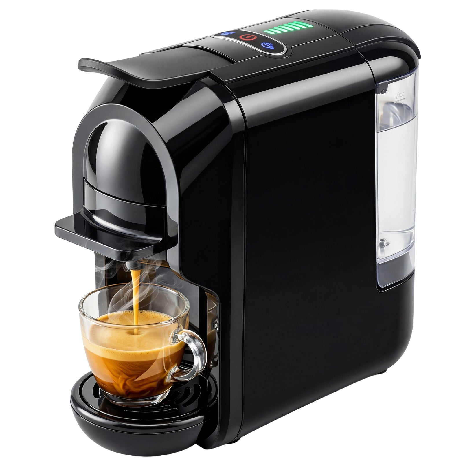 Pod Coffee Machine For Nespresso And Dolce Gusto Capsule, 19 Bar