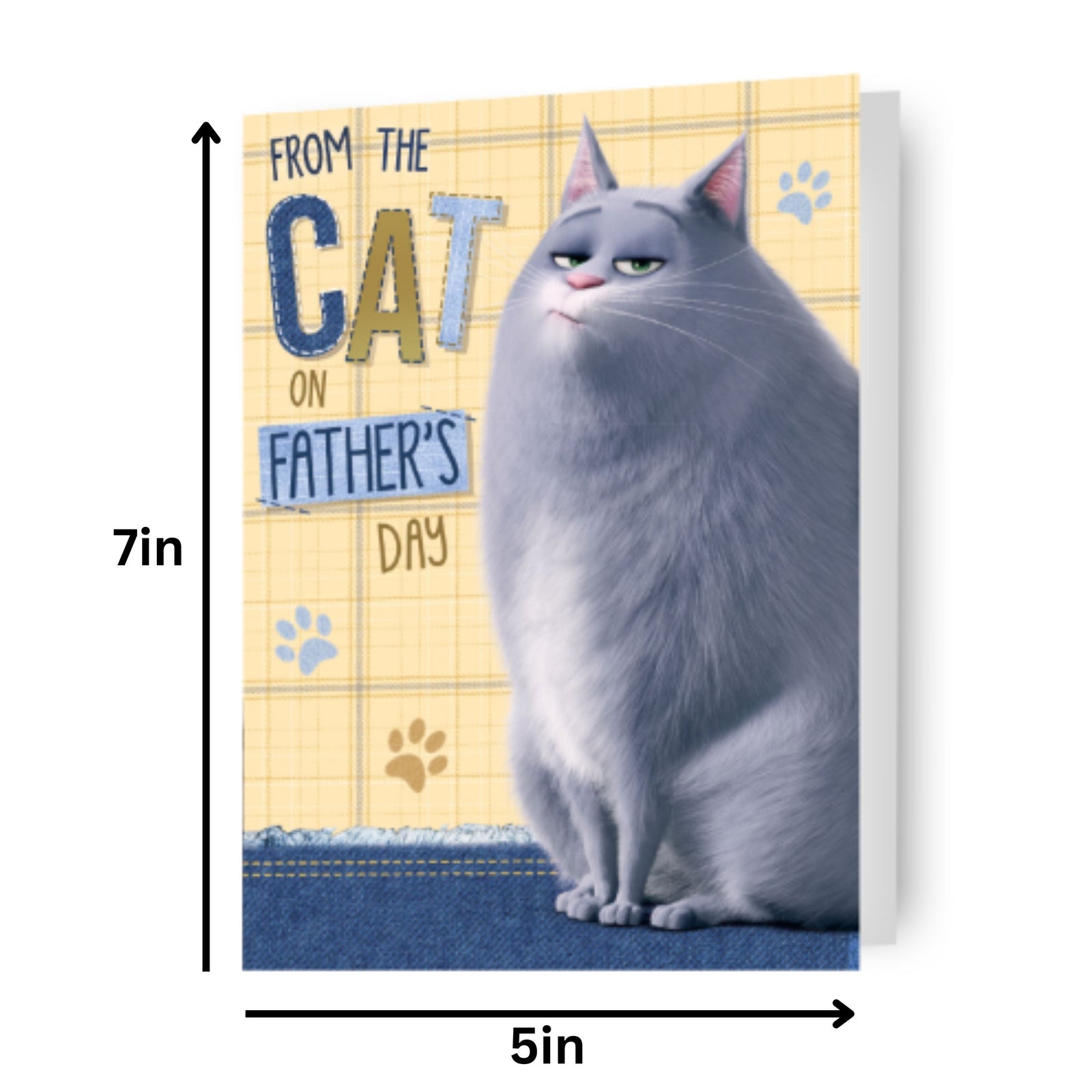 Father's Day Card 'from The Cat' Official Product