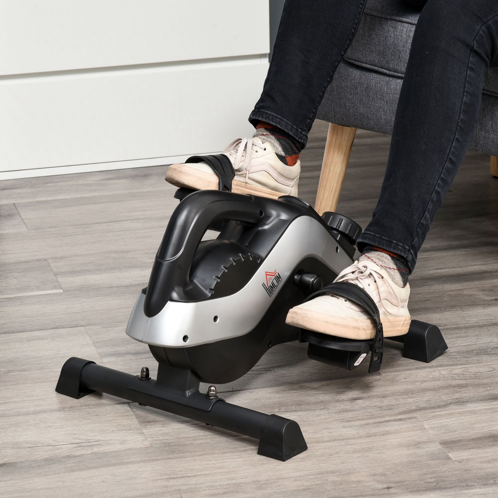 Mini Exercise Bike 8 Levels Magnetic Resistance | Black