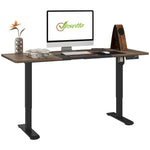 Height Adjustable Electric Standing Desk Preset | Black
